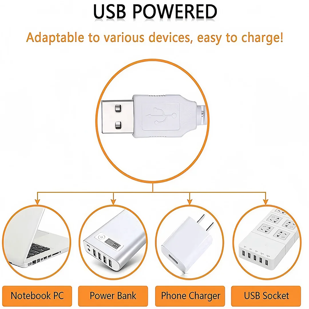 Lightning bolt neon sign USB power